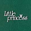 Чипборд надпись "Little princess 1"