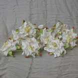 Цветок гардении 3 см, цвет белый, 5 шт