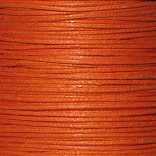 Шнур х/б вощеный, круглый, диаметр 1 мм., цвет оранжевый