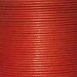 Шнур х/б вощеный, круглый, диаметр 1 мм., цвет кирпичный красный