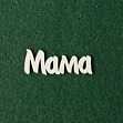 Чипборд надпись "Мама 2"