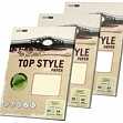 Дизайнерская бумага для цифровой печати TopStyle, 250 г, А4, Metallic cream, 1 шт.